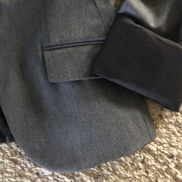 Express Dark Gray Blazer. Size 2 - Picture 3 of 6
